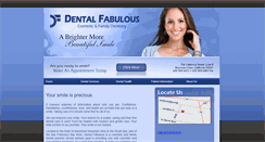 Desktop Screenshot of dentalfabulous.com